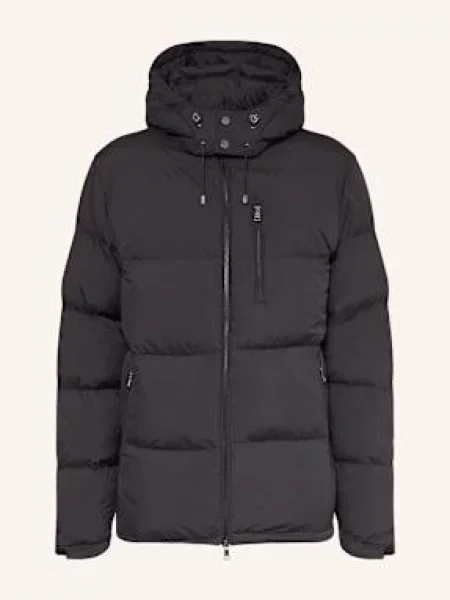 Strokesman's Prošívaná Bunda S Izolací Dupont™ Sorona® 02 black černá