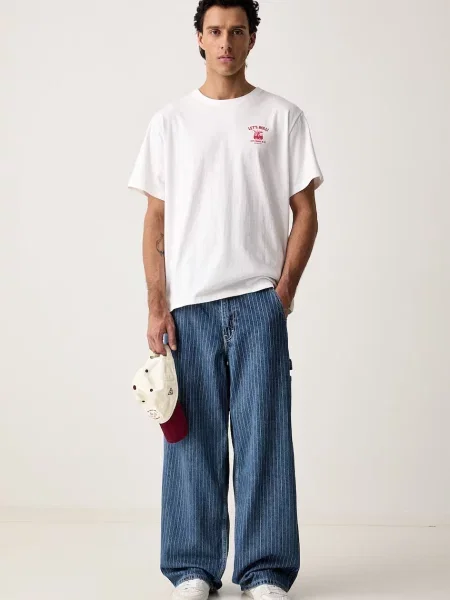 Levi's tričko pánske RELAXED FIT TEE biela