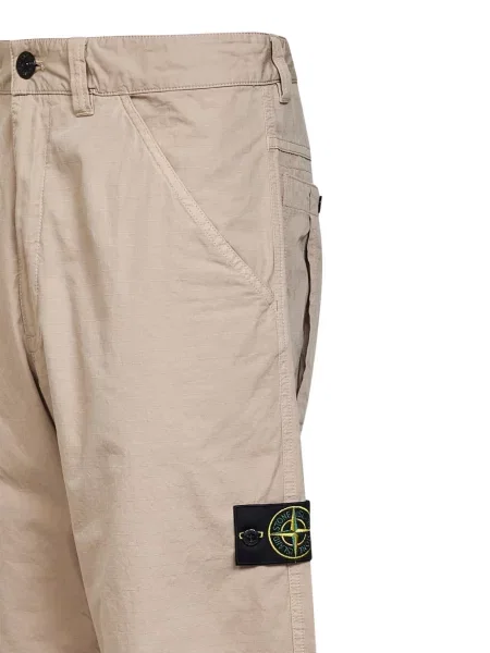Pantaloni Stone Island cu strasuri