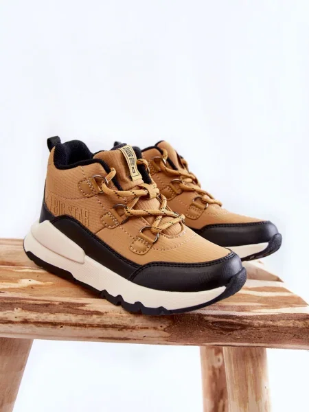 Gyerek bokacsizma Big Star Shoes fekete