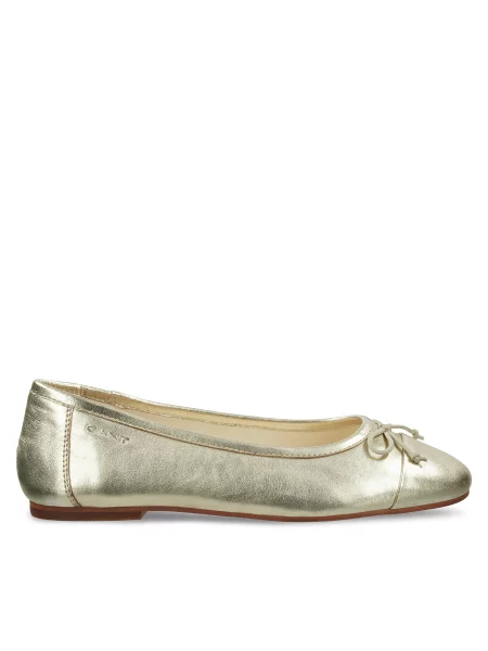Балетки Gant золотые