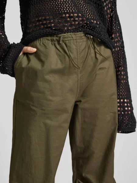 Spodnie o kroju krój baggy z ściągaczami Model „ECHO-LAIA” Only