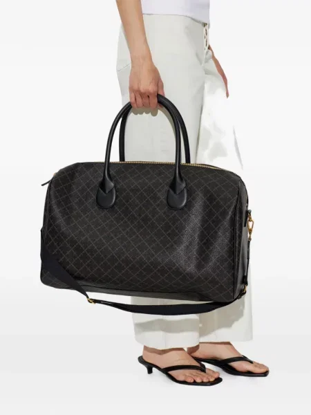 Geantă shopper By Malene Birger cu imagine maro