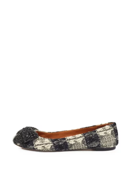 Balerini Tory Burch cu funde negru