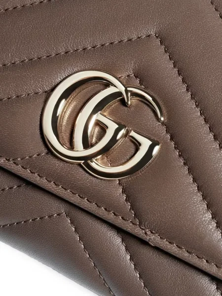 Portofel Gucci din piele maro