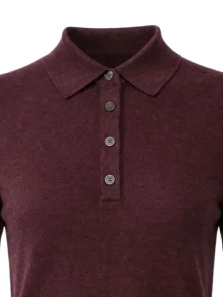 Scurt tricou polo Toccin roșu