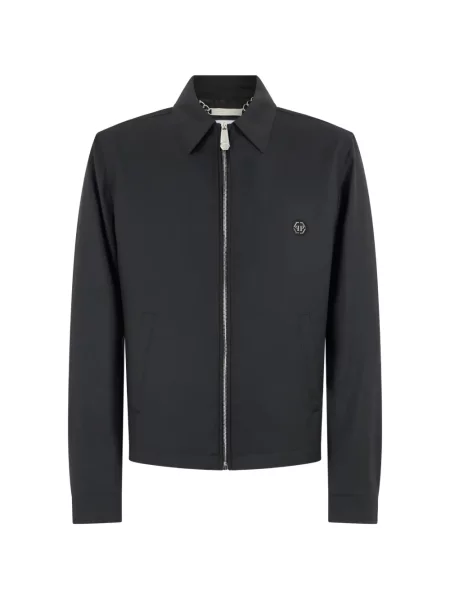 Geacă Philipp Plein cu autograf negru