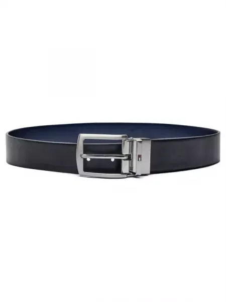 Tommy Hilfiger De piele cu două fețe DENTON REV negru