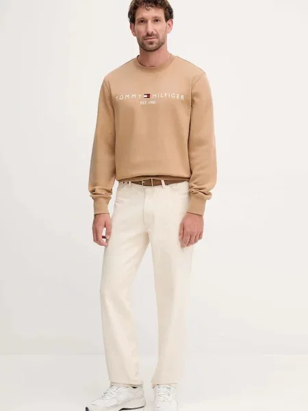 Tommy Hilfiger Μπλούζα ανδρική με πράσινο