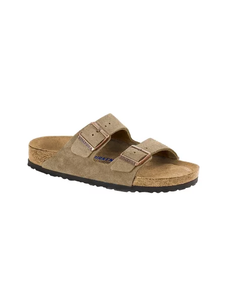 Klapki Birkenstock beżowe