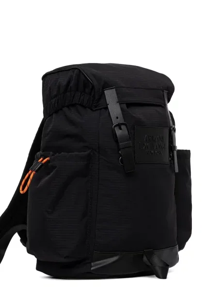 Șnur de strângere rucsac Armani Exchange negru