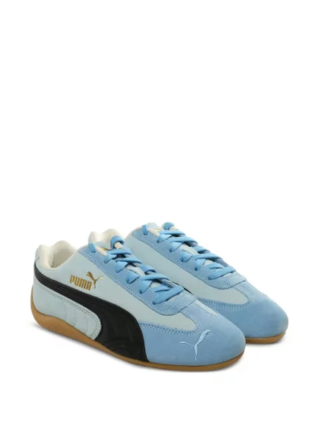 Sneakerși Puma Suede din piele de căprioară albastru