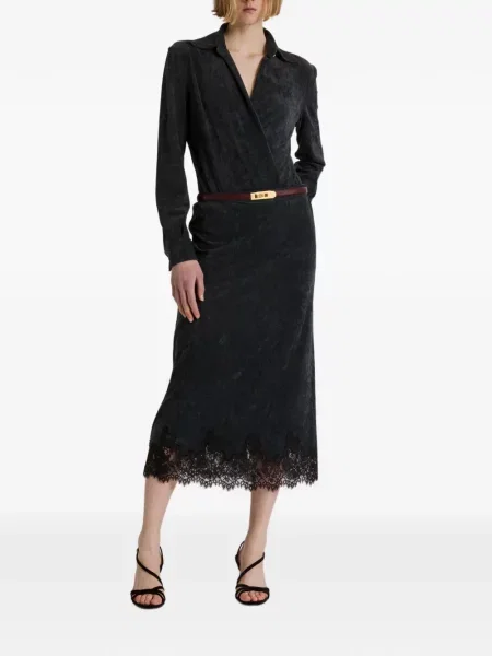 Lung body Alberta Ferretti gri