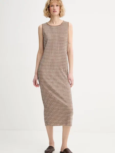 Calvin Klein poletna obleka rjava