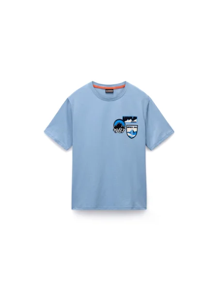 Napapijri Tricou S-Montepiana albastru