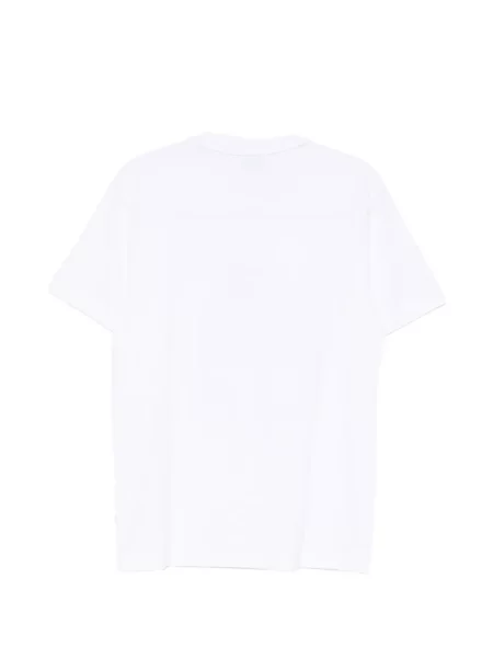 Tricou Boss cu imagine alb