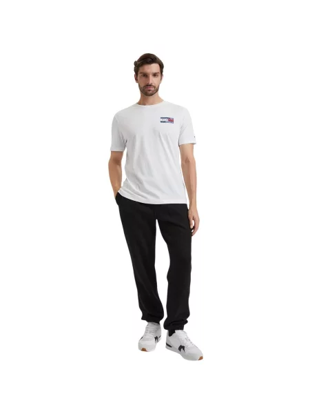 Fleecová fleecová mikina Tommy Hilfiger čierna