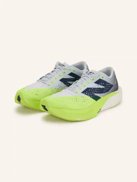 New Balance Běžecké Boty Supercomp Pacer neonově žlutá / světle šedá černá