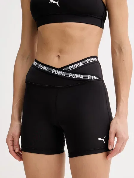 Puma sportske kratke hlače za žene Puma Strong Cross crna