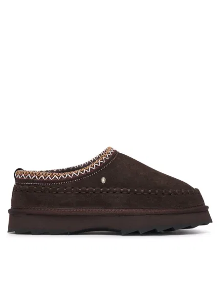 EMU Australia Cizme de zăpadă Sharky Adventure Scuff închis maro
