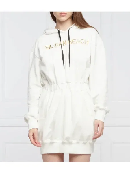 Silvian Heach Rochie alb