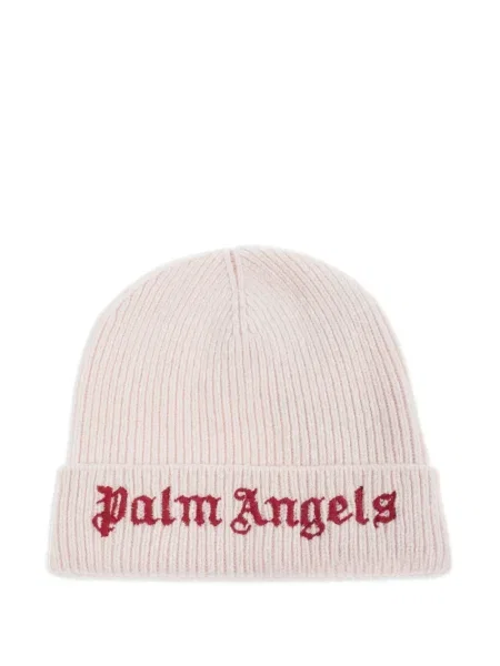 Czapka dziecięca Palm Angels różowa