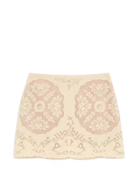 Fusta mini Valentino Garavani cu model floral