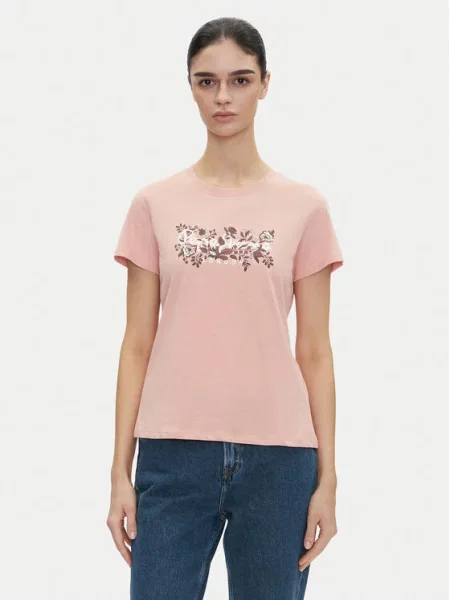 T-Shirt Pepe Jeans ροζ