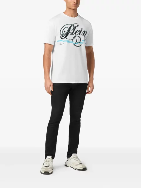 Tricou Philipp Plein alb