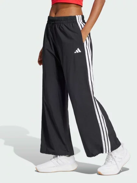 Штани повсякденні adidas перероблений поліестер/бавовна чорний