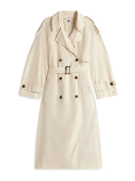 Trenčkot Tommy Hilfiger bež