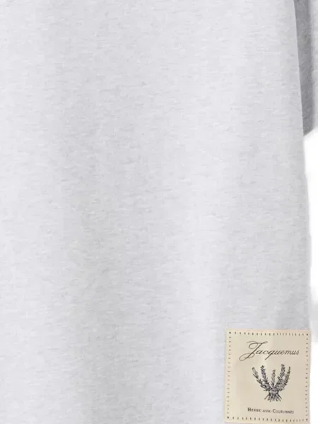Μπλούζα Jacquemus με κέντημα γκρι