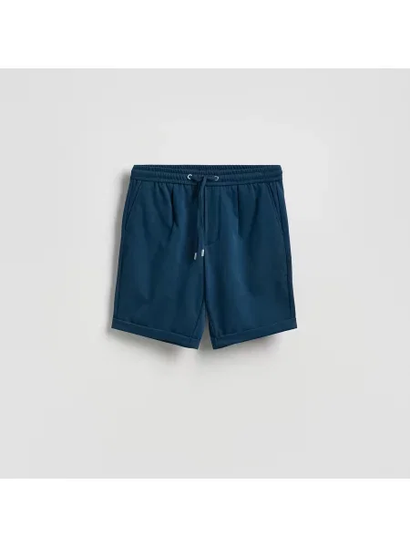 Reserved Šortky regular fit tmavomodrá