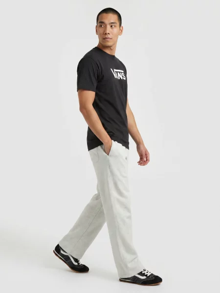 Tricou Vans stretch cu autograf negru