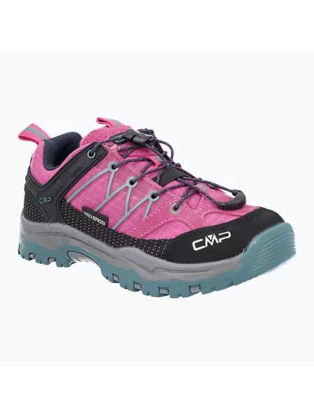 Buty trekkingowe dziecięce CMP Rigel Low Wp festival/agave różowe