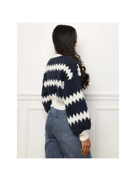 Pulover La Modeuse albastru