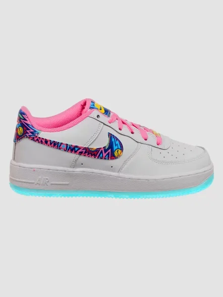 Кожаные кроссовки Nike Air Force 1 белые