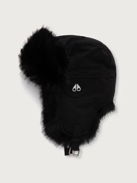 MOOSE KNUCKLES căciulă cu urechi pentru bărbați negru