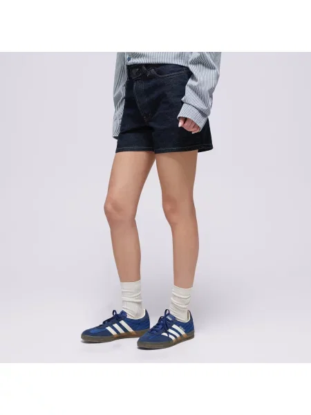 Dickies Szorty High Waist Jean Shorts W 5 Inch granatowe