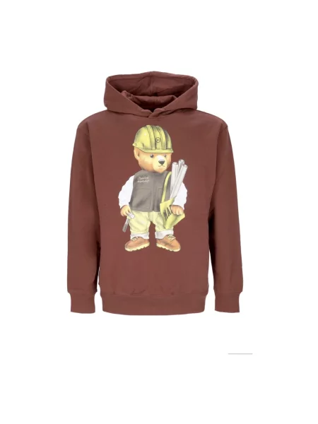 Bluza z kapturem Market brązowa