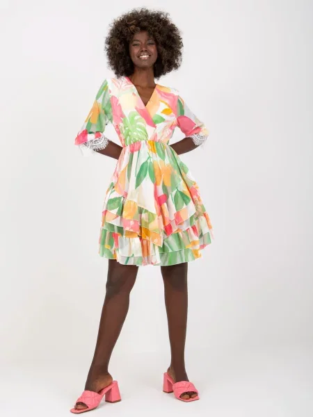 Rochie Fashionhunters de costum alb