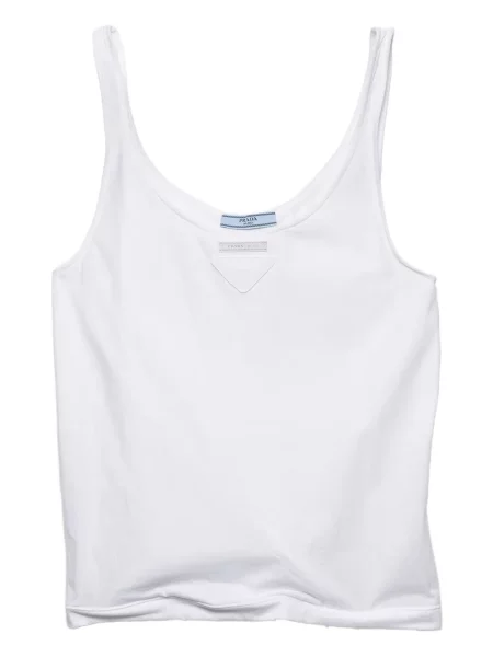 Top Prada alb