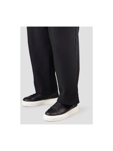 Sneakersy Alexander Smith skórzane czarne