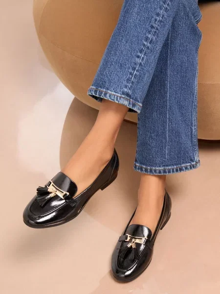 Lipsy Mocasini negru