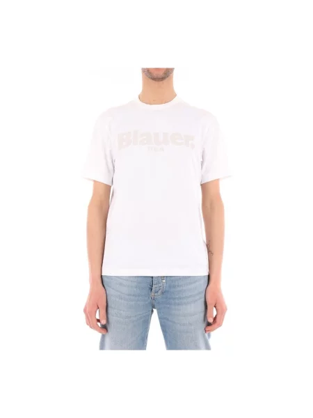 Tricou Blauer alb