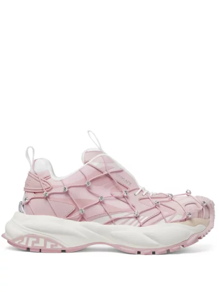 Sneakerși Versace roz