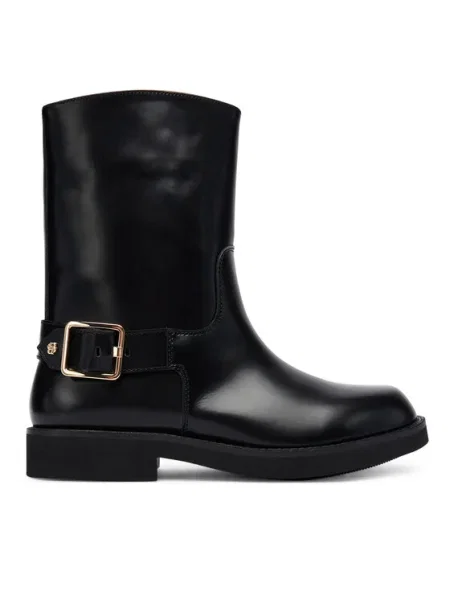 Botine BOSS Eleri negru