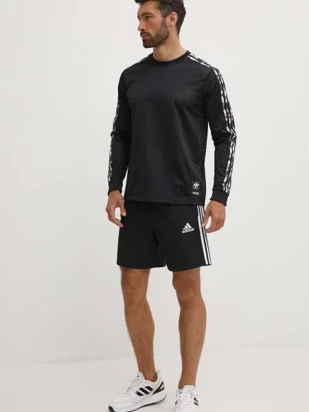 ADIDAS ORIGINALS Majica siva / neonsko roza bela črna