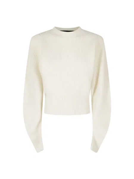 Sweter Federica Tosi z kaszmiru biały