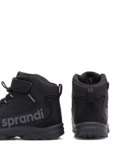 Sprandi Gležnjače WINTER WAVE crna